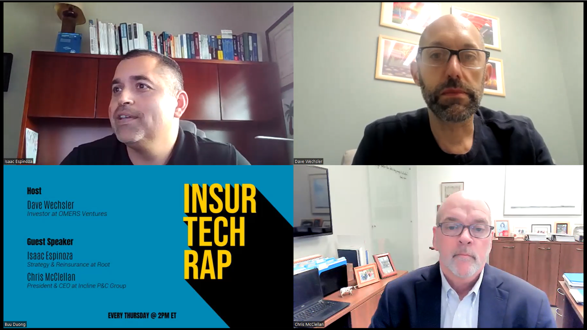 Episode 24: Guests Isaac Espinosa of Root and Chris McClellan of Incline Insurance